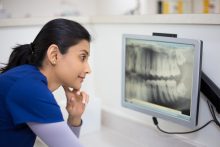 Dental radiograph examination
